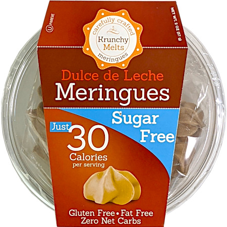 Sugar-Free Meringues - Dulce De Leche